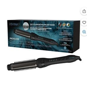 Progloss Volume and Wave Hot Brush - Black